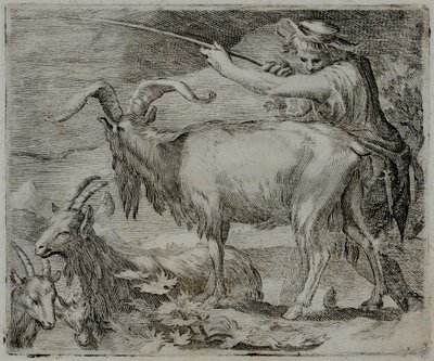 Old Master Engraving by Flemish School