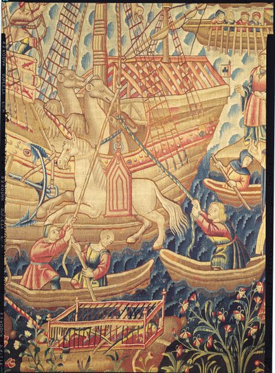 The Arrival of Vasco de Gama by Flemish School