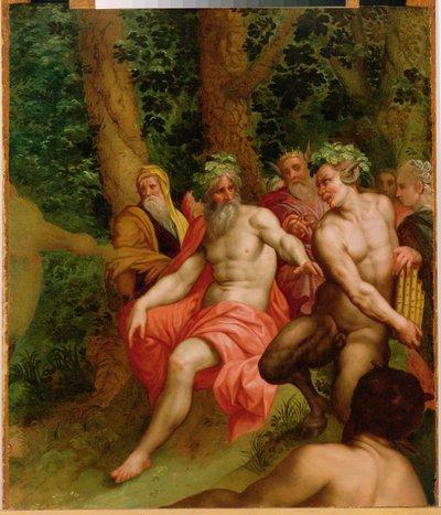 The Judgement of Midas by Flemish School