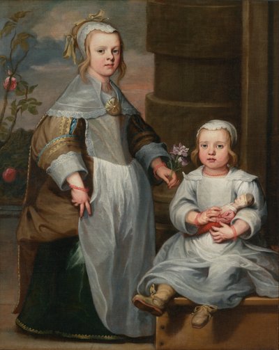 Two Sisters, c.1650-60 by Flemish School