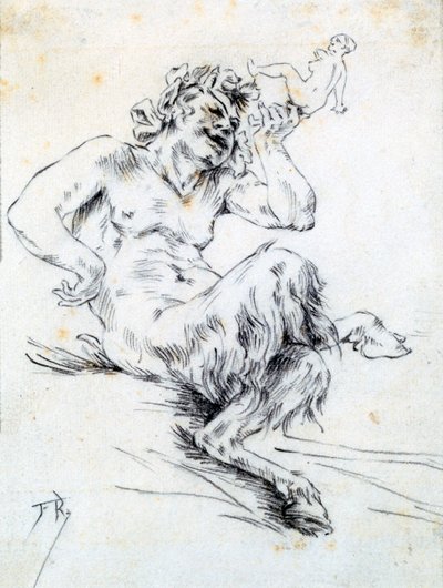 Fauna by Félicien Rops