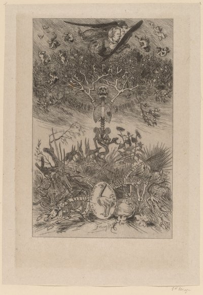 Frontispiece: The Waifs by Félicien Rops
