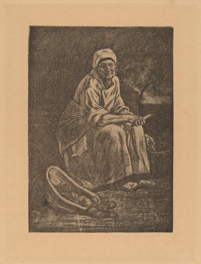 Old Kate by Félicien Rops