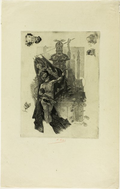 The Modesty of Sodom by Félicien Rops
