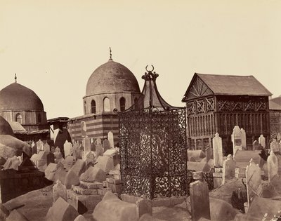 Groups of Tombs - Damascus by Félix Bonfils