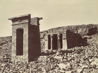 Temple of Andour by Félix Bonfils