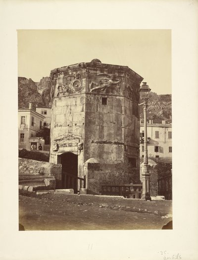 Tower of the Winds, Athens by Félix Bonfils