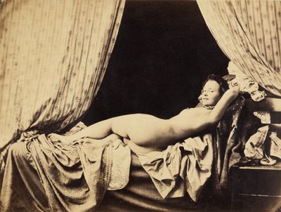 Female Nude by Félix Jacques Moulin