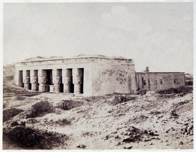 Dendera, Egypt, c.1850 by Félix Teynard