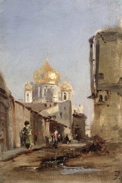 Study of Tobolsk by Félix Ziem
