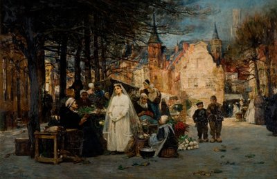 The First Communion by Flora Macdonald Reid
