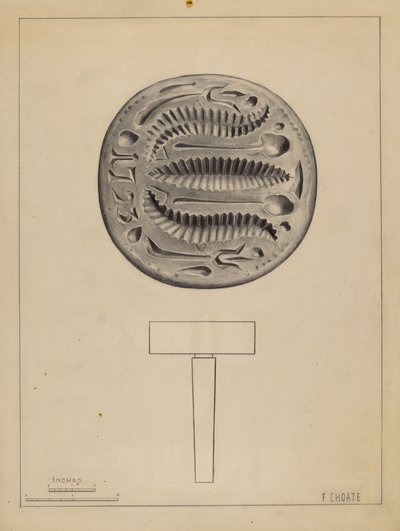 Butter Mold by Florence Choate