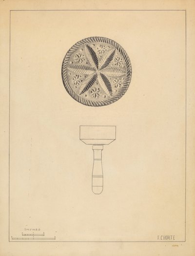 Butter Stamp by Florence Choate
