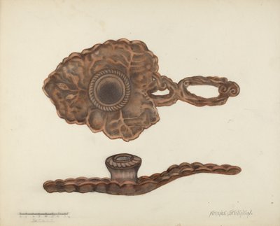 Candle Socket by Florence Stevenson