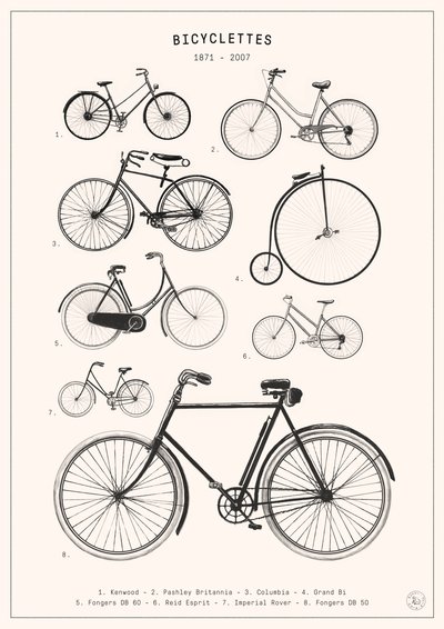 Bicycles by Florent Bodart