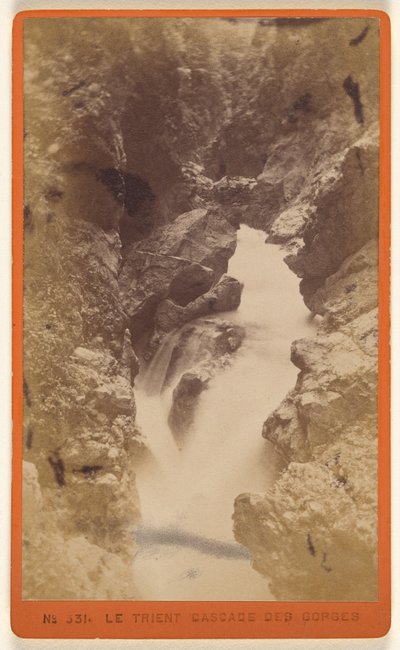 The Trient of the Gorges by Florentin Charnaux