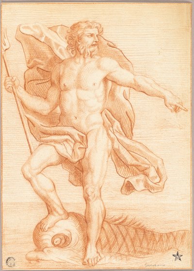 Neptune by Follower of Charles Le Brun
