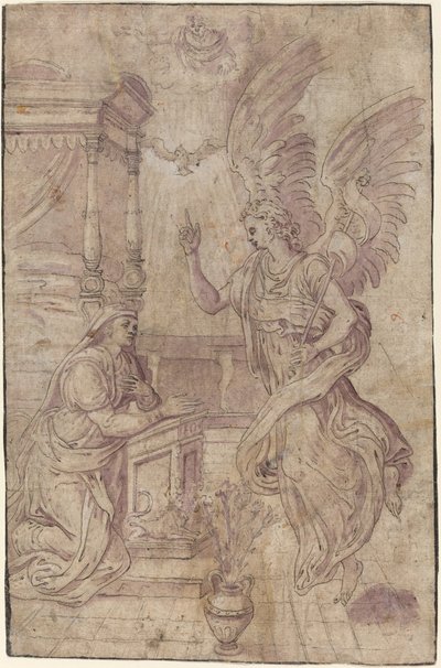 The Annunciation by Follower of Frans Floris I