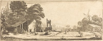 The Garden by Follower of Jacques Callot