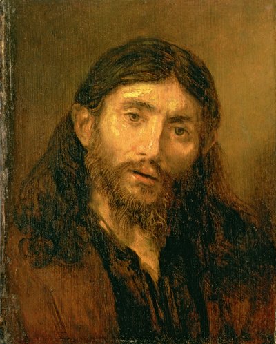Bust of Christ by Follower of Rembrandt