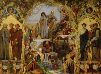 Chaucer, Seeds and Fruits / Brown by Ford Madox Brown
