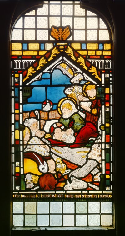 The Nativity, 1861 by Ford Madox Brown