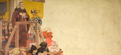 Wycliffe on His Trial, 1893 by Ford Madox Brown