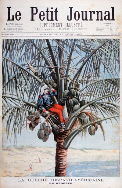 Spanish Lookout, Spanish-American War by Fortuné Méaulle