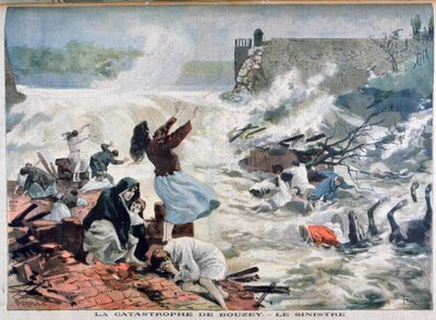 The Disaster at Bouzey, 1895 by Fortuné Méaulle