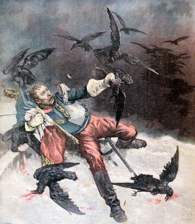 The Raven, 1890 by Fortuné Méaulle