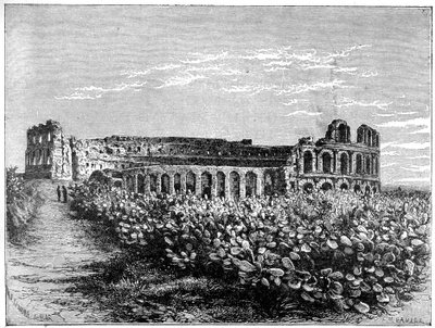 The Amphitheatre of El Jemm, c1890 by Fortuné Méaulle