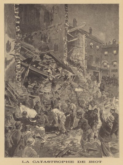 Disaster in Biot, Provence by Fortune Louis Meaulle