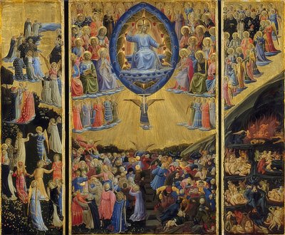 The Last Judgment. 1440-45 by Fra Angelico