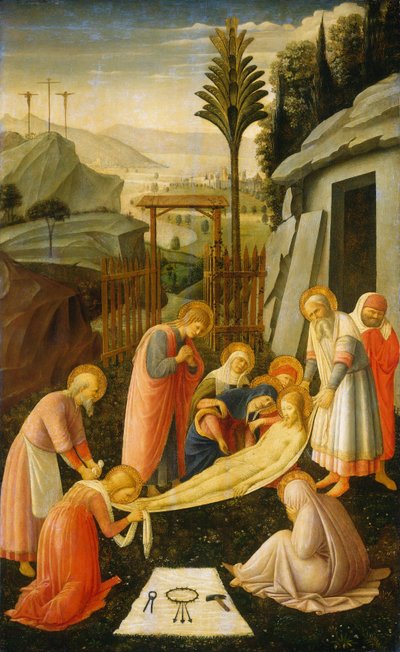The Entombment of Christ by Fra Angelico