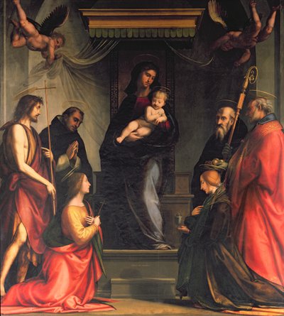 Madonna and Child with Saints by Fra Bartolommeo