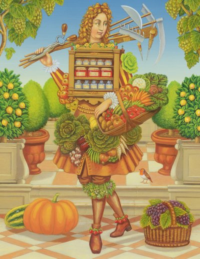 The Kitchen Gardener, 2001 by Frances Broomfield