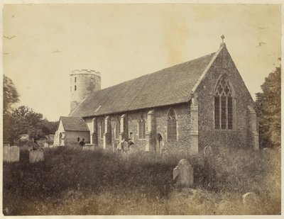 Risby Church by Frances Elizabeth Jocelyn, viscountess Jocelyn