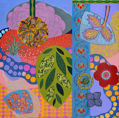 Purple Pineapple by Frances Ferdinands