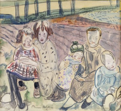 A Peasant Family by Frances Hodgkins