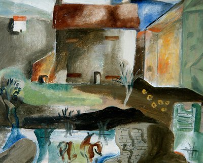 The Mill Pond, c.1930 by Frances Hodgkins