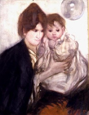 The Red Ball by Frances Hodgkins