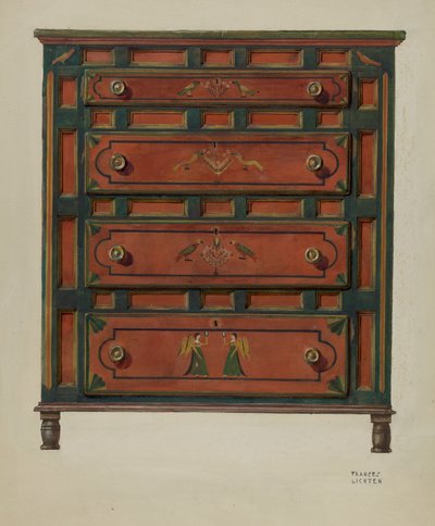 Chest of Drawers by Frances Lichten