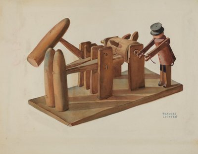 Pa. German Toy Stamping Mill by Frances Lichten