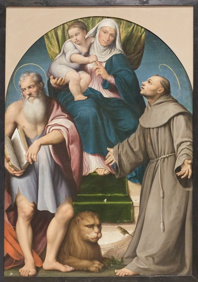 Saint Anne Altarpiece by Francesco (1549 92) Bassano