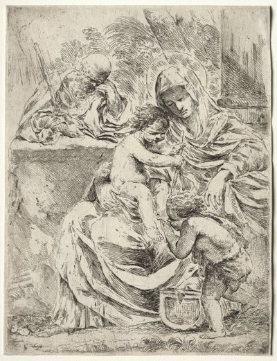 The Holy Family by Francesco Amato