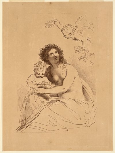 Flora with Boys by Francesco Bartolozzi