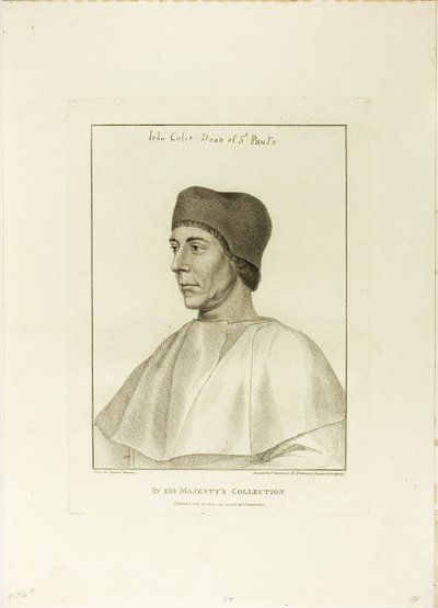 John Colet by Francesco Bartolozzi