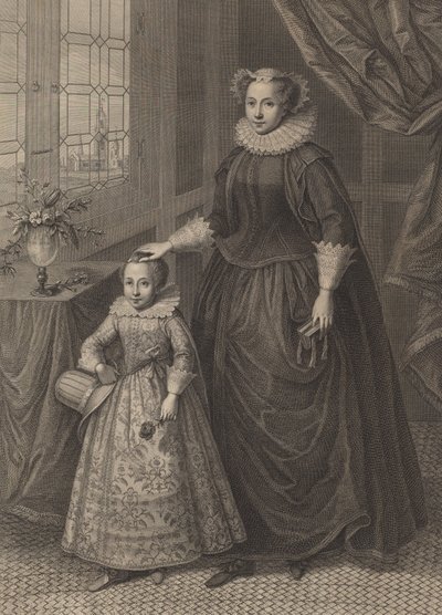 Mary, Queen of Scots, published 1779 by Francesco Bartolozzi