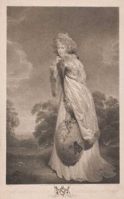 Miss Farren by Francesco Bartolozzi