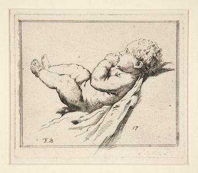 Naked Infant by Francesco Bartolozzi